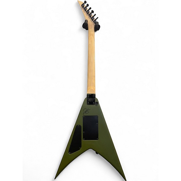 Used Jackson JS32 King V Green Solid Body Electric Guitar