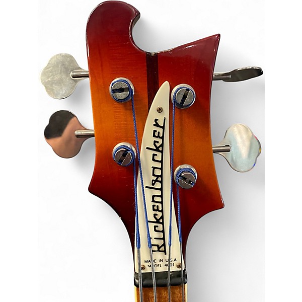 Vintage 1982 Rickenbacker 4001 Fireglo Electric Bass Guitar