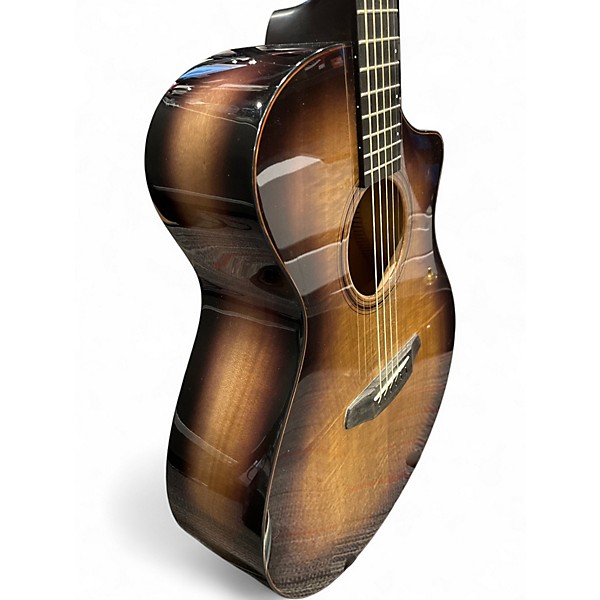 Used Breedlove Oregon Concert Raven CE Shadow Burst Acoustic Electric Guitar