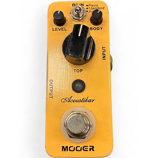 Used Mooer Acoustikar Pedal