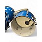 Vintage 1975 Ludwig 5 Piece Classic Blue Sparkle Drum Kit