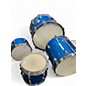 Vintage 1975 Ludwig 5 Piece Classic Blue Sparkle Drum Kit