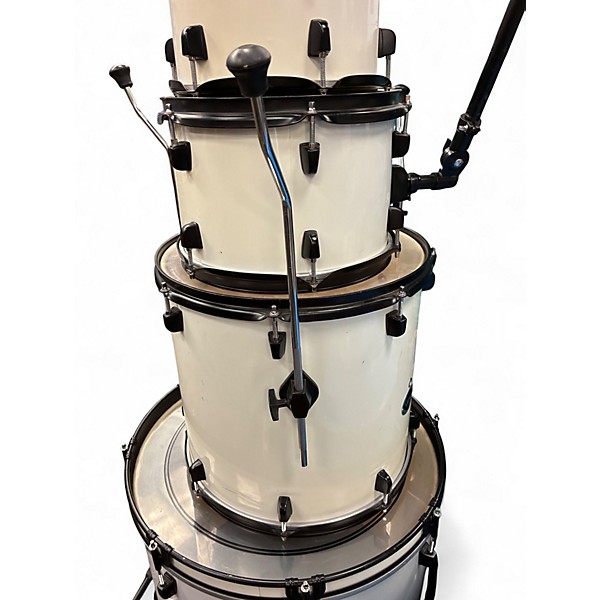 Used Crush Drums & Percussion 4 Piece Alpha Series White Drum Kit