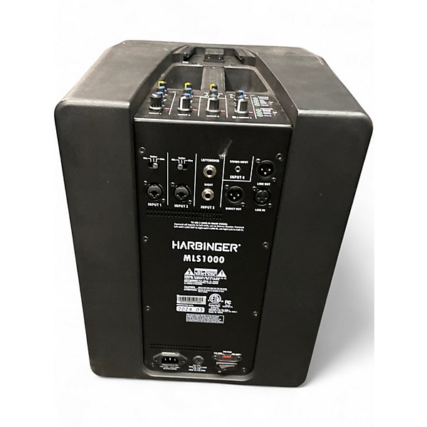 Used Harbinger MLS1000 Powered Speaker
