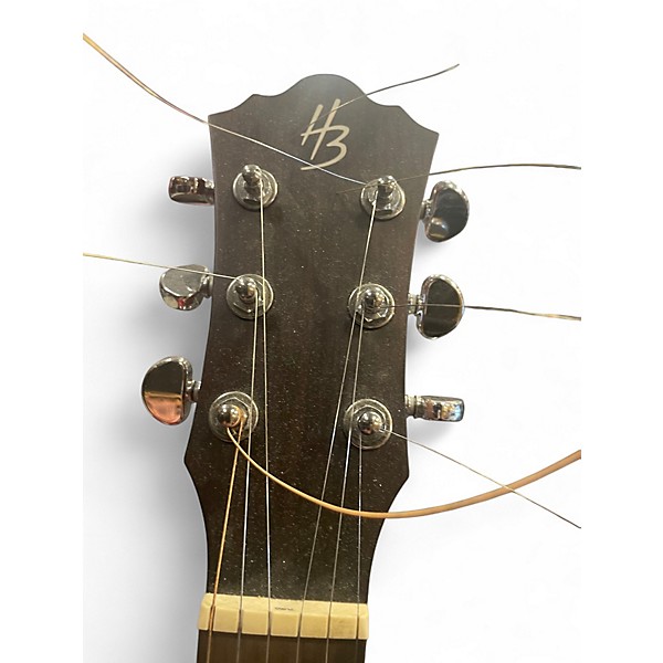 Used Harley Benton CLD-30SCM-CE Natural Acoustic Electric Guitar