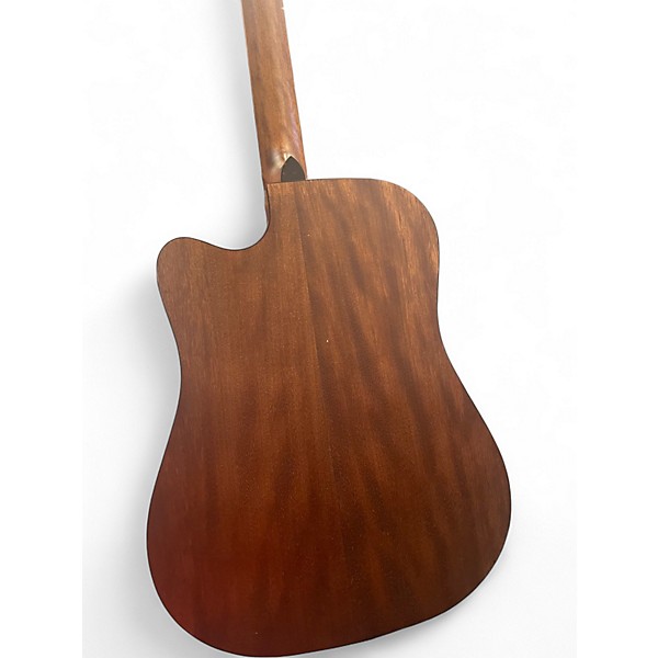 Used Harley Benton CLD-30SCM-CE Natural Acoustic Electric Guitar