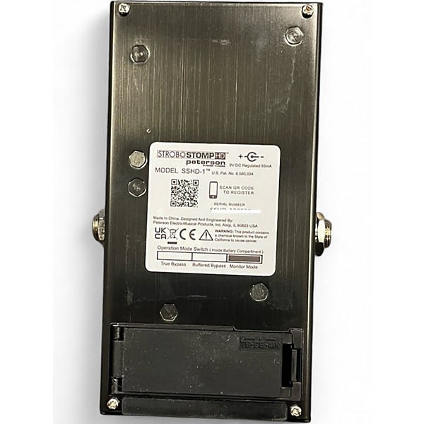 Used Peterson Strobostomp HD Tuner Pedal