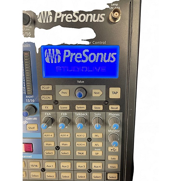 Used PreSonus Studio Live 16.0.2 Digital Mixer