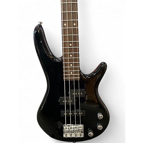 Used Ibanez GIO MIKRO BASS Black Electric Bass Guitar