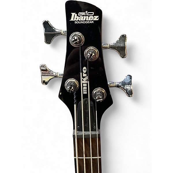 Used Ibanez GIO MIKRO BASS Black Electric Bass Guitar