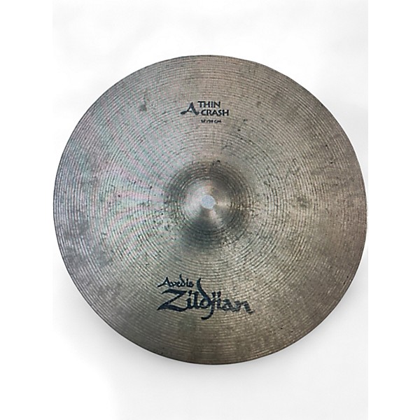 Used Zildjian 14in Thin Crash Cymbal