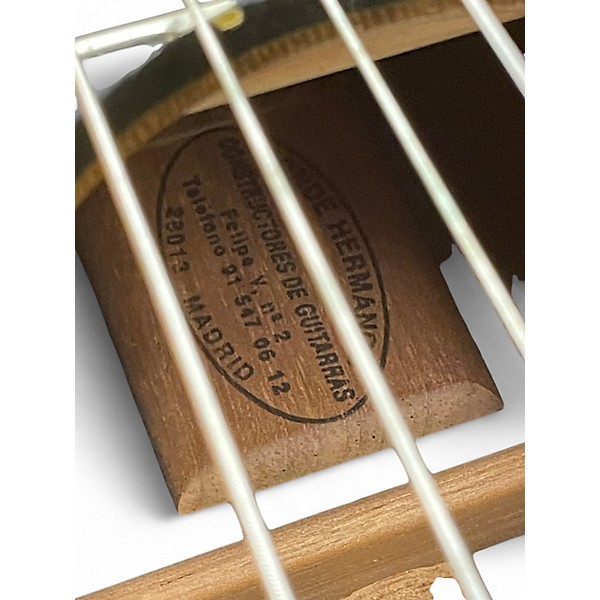 Used Conde Hermanos FELIPE V NO. 2 AF25/R Natural Flamenco Guitar