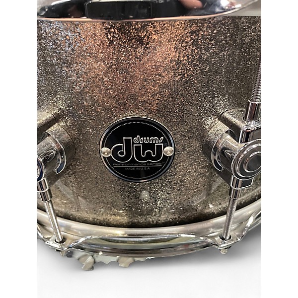 Used DW 6.5X14 Performance Series Snare Silver Sparkle Drum
