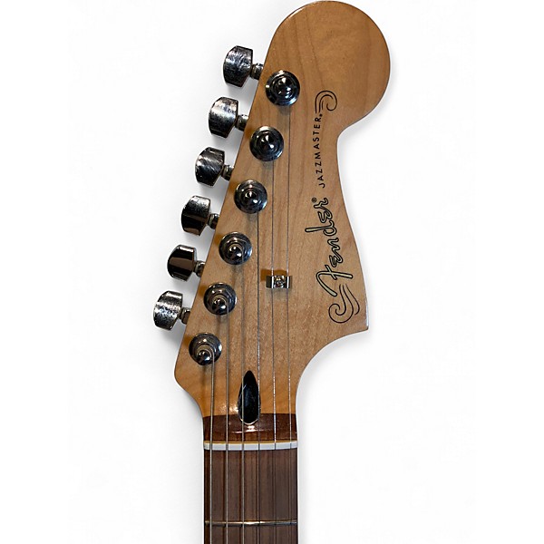 Used Fender Modern Player Jazzmaster HH Vintage Yellow Solid Body Electric Guitar