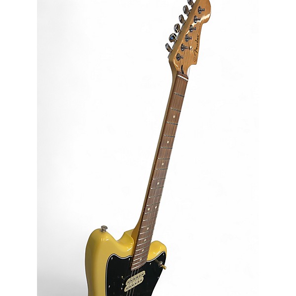 Used Fender Modern Player Jazzmaster HH Vintage Yellow Solid Body Electric Guitar