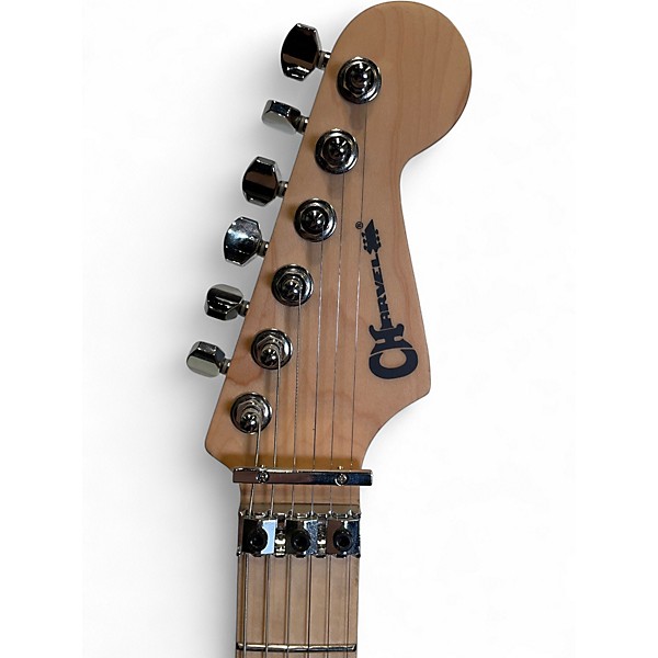 Used Charvel Pro Mod San Dimas HH HT PURPLE SPARKLE Solid Body Electric Guitar