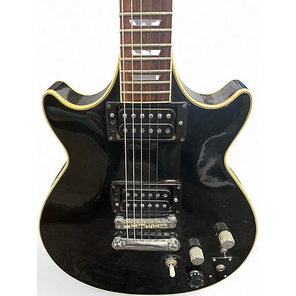 Used Epiphone Genesis Deluxe Pro Black Solid Body Electric Guitar