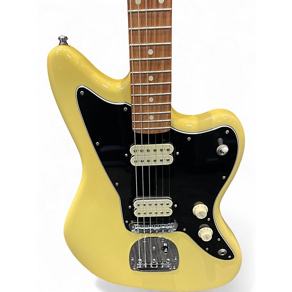 Used Fender PLAYER JAZZMASTER Yellow Solid Body Electric Guitar