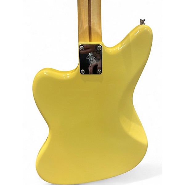 Used Fender PLAYER JAZZMASTER Yellow Solid Body Electric Guitar