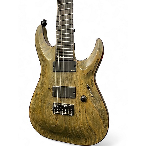 Used Schecter Guitar Research Maus Signature M-7 RUSTY GREY Solid Body Electric Guitar