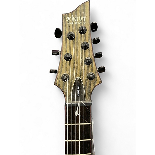 Used Schecter Guitar Research Maus Signature M-7 RUSTY GREY Solid Body Electric Guitar