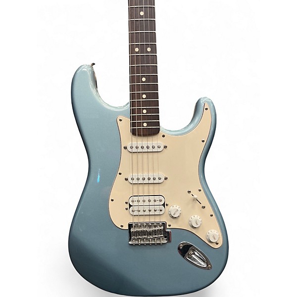 Used Fender  Stratocaster mexcan Blue Solid Body Electric Guitar