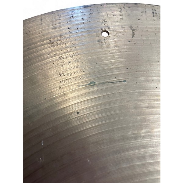 Used 1960s Zildjian 17in Avedis Ride Cymbal