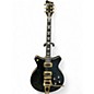 Used First Act Dahlia Custom Shop Black Hollow Body Electric Guitar thumbnail