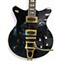 Used First Act Dahlia Custom Shop Black Hollow Body Electric Guitar