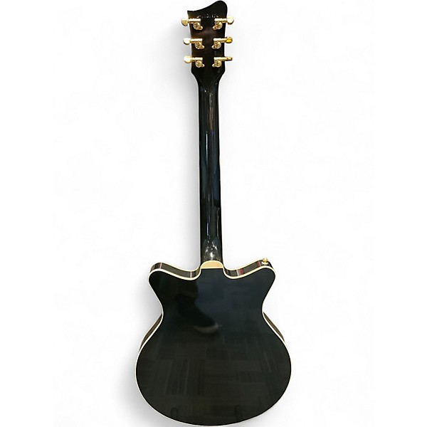 Used First Act Dahlia Custom Shop Black Hollow Body Electric Guitar