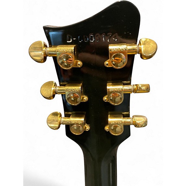 Used First Act Dahlia Custom Shop Black Hollow Body Electric Guitar