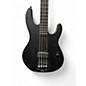 Used ESP LTD AP4 Black Metal MATTE BLACK Electric Bass Guitar