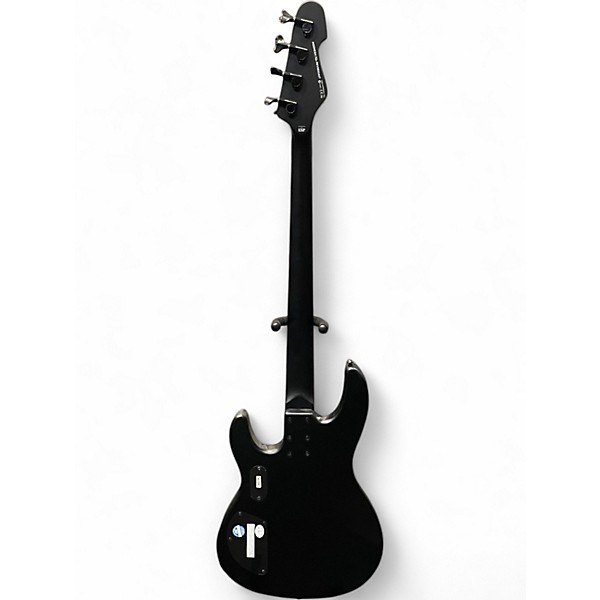 Used ESP LTD AP4 Black Metal MATTE BLACK Electric Bass Guitar