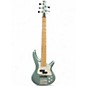 Used Ibanez SRMD205 Blue Electric Bass Guitar thumbnail
