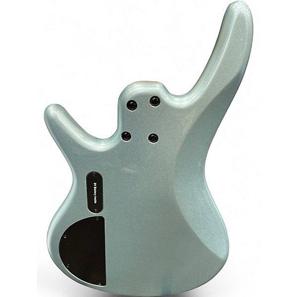 Used Ibanez SRMD205 Blue Electric Bass Guitar