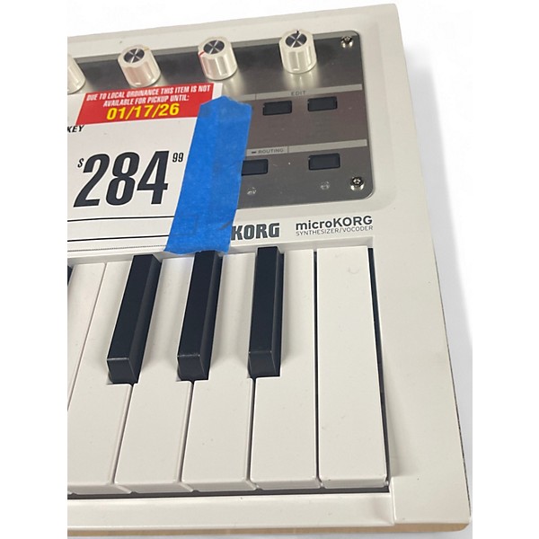 Used KORG Micro Korg 37 Key Synthesizer