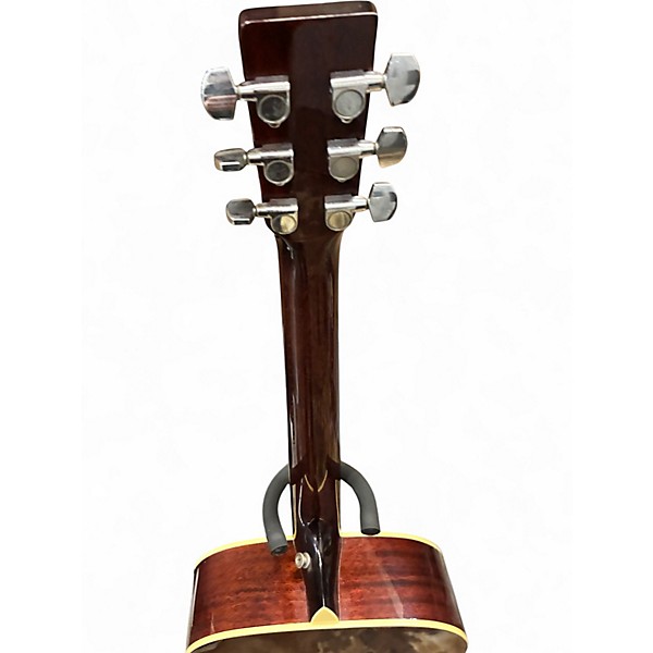 Used Flinthill resonator round neck Sunburst Acoustic Guitar