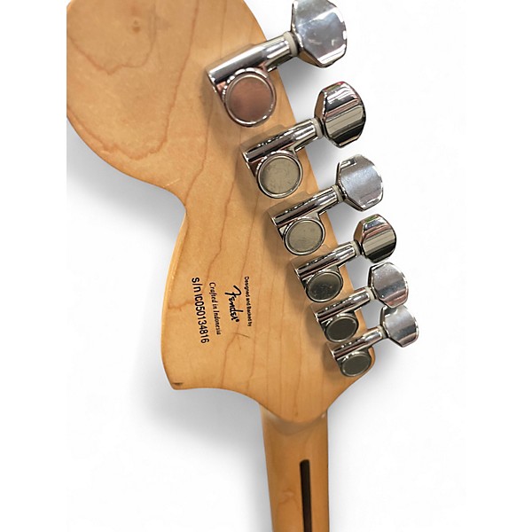 Used Squier Affinity Stratocaster Blue Solid Body Electric Guitar