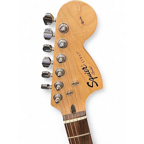 Used Squier Affinity Stratocaster Blue Solid Body Electric Guitar