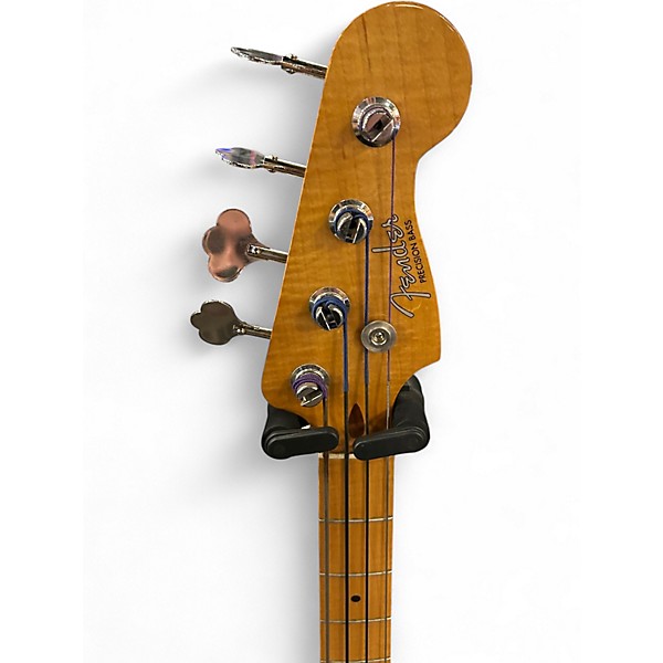 Used Fender Vintera 50s Precision Bass Fiesta Red Electric Bass Guitar