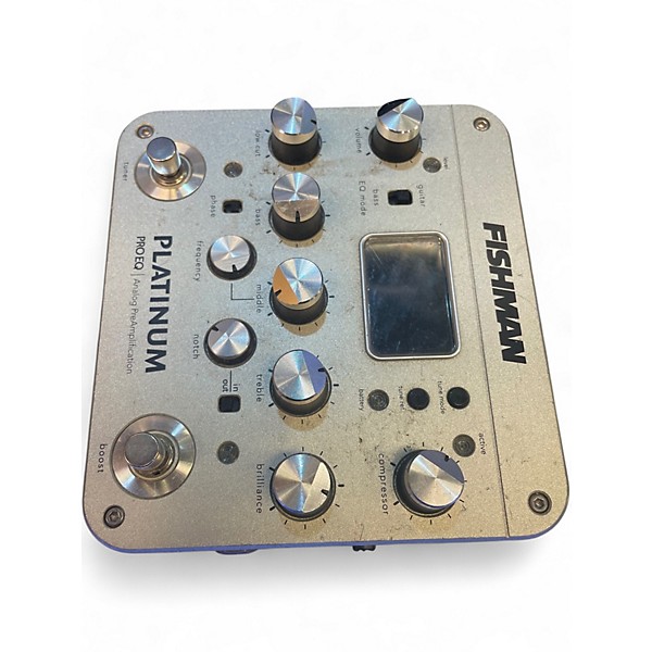 Used Fishman Platinum Pro EQ Guitar Preamp