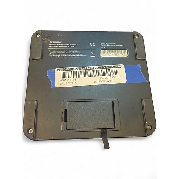 Used Fishman Platinum Pro EQ Guitar Preamp