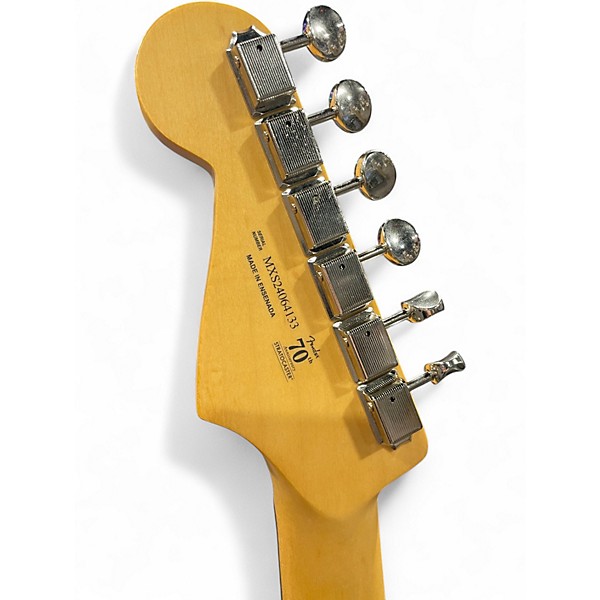 Used Fender Player II Stratocaster 70th Anniversary  Black Solid Body Electric Guitar