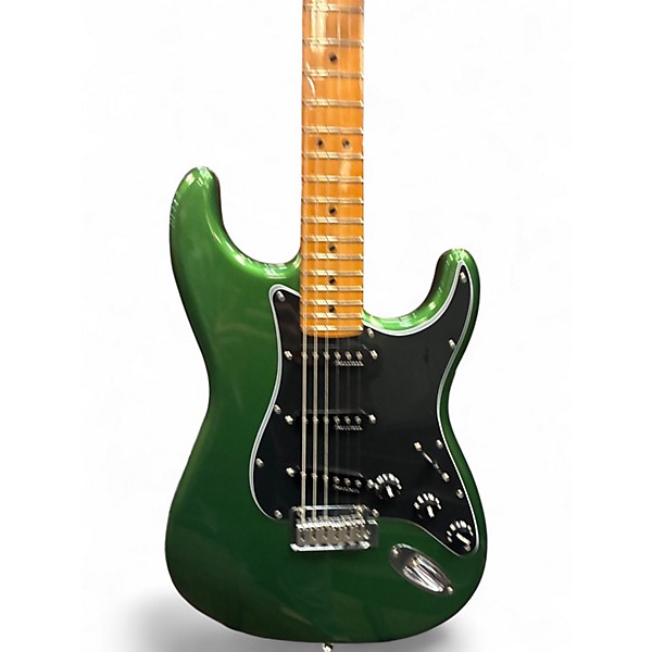 Used Fender Player II MODIFIED STRATOCASTER Green Solid Body Electric Guitar
