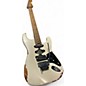Used EVH FRANKENSTEIN RELIC  White Solid Body Electric Guitar thumbnail