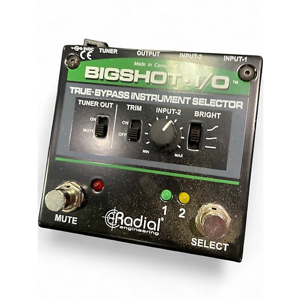 Used Radial Engineering Bigshot I/O True Bypass Selector Pedal