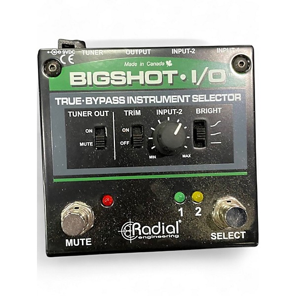 Used Radial Engineering Bigshot I/O True Bypass Selector Pedal