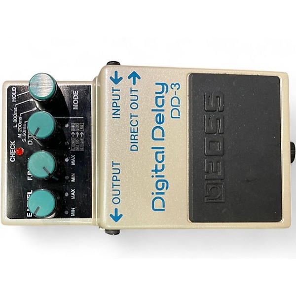 Used BOSS DD3 Digital Delay Effect Pedal
