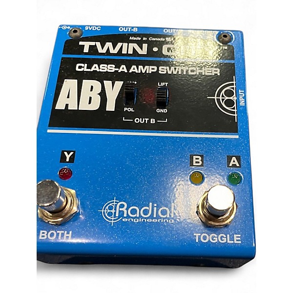 Used Radial Engineering TWIN-CITY ACTIVE ABY SWITCHER Pedal