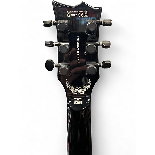 Used ESP LTD GH600 BLACK  Solid Body Electric Guitar